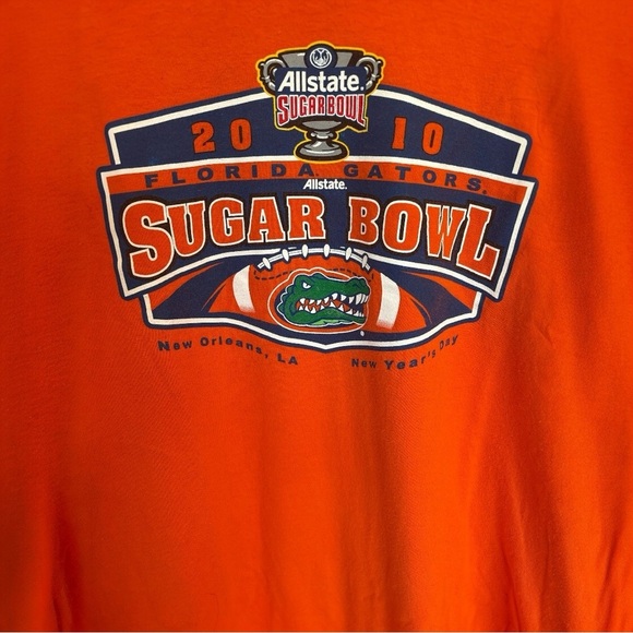 2010 Florida Gators Allstate Sugar Bowl Men’s Long Sleeve T-shirt - Picture 2 of 3